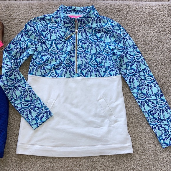 Lilly Pulitzer UPF 50+ Asher Popover - Picture 2 of 10